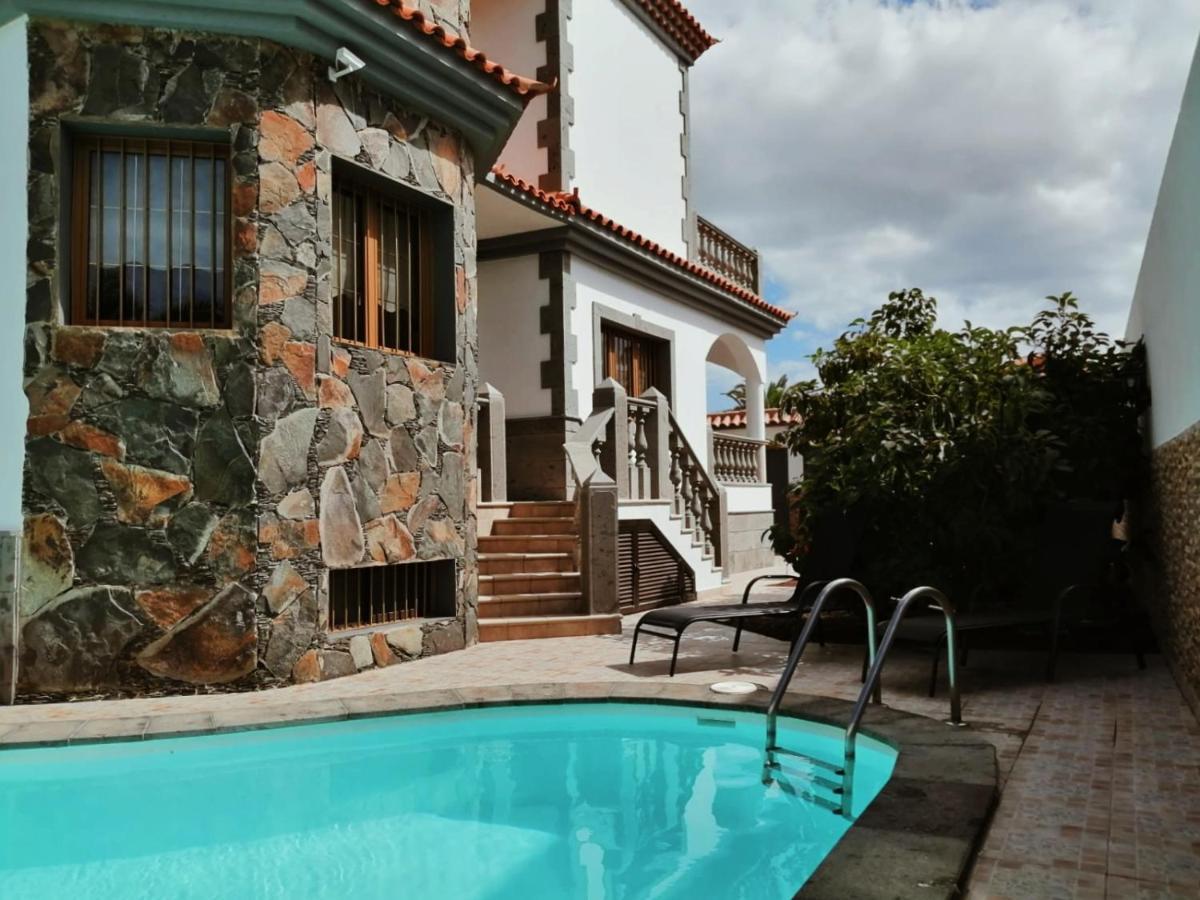 Villa Cervantes Sonnenland Con Piscina Privada Climatizada Maspalomas  Exterior photo